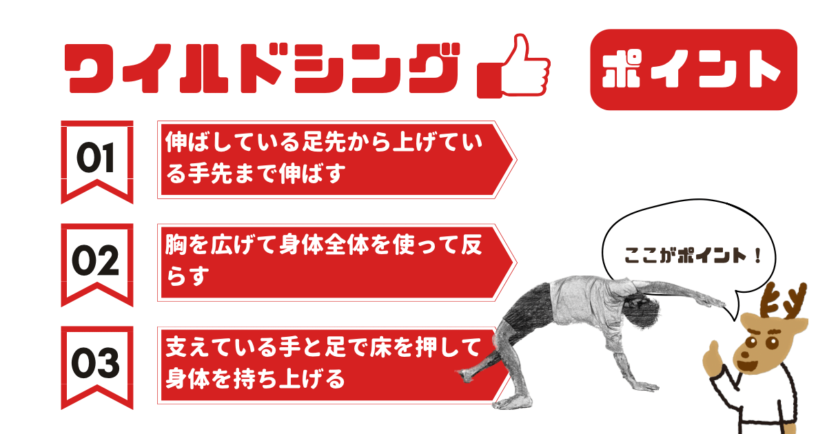 ワイルドシングのポイント